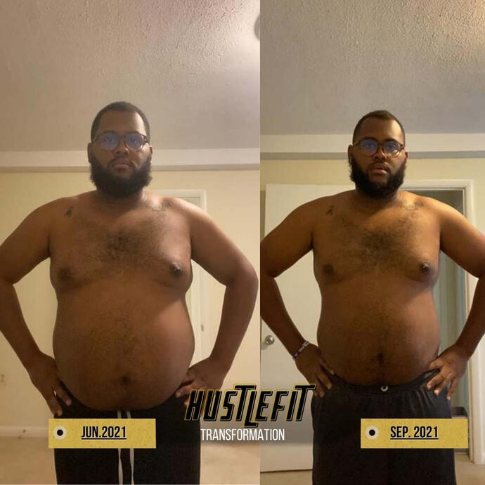 Antonio Austin 27lbs in 3 Months