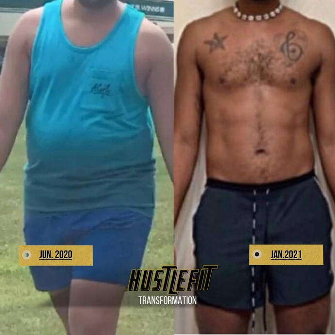 Sean Drops 60lbs in 5 Months
